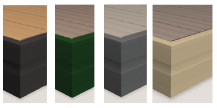 SummerSpaces perimeter color options