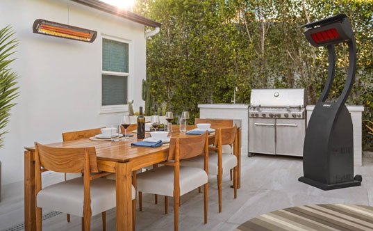 Bromic outdoor heating