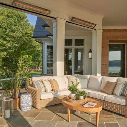 Infratech outdoor heating