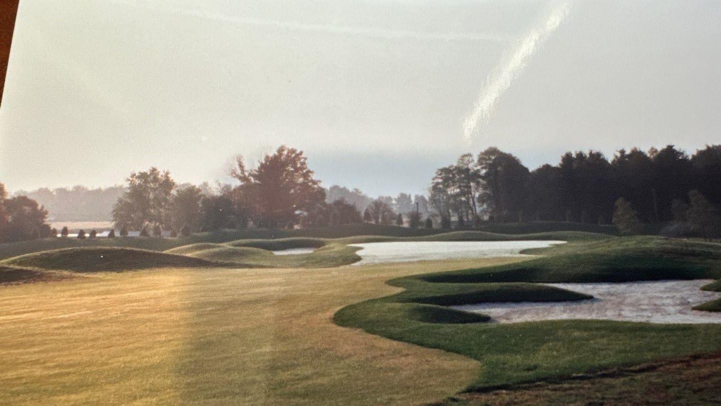14 months later at same construction site at Covered Bridge Golf Club